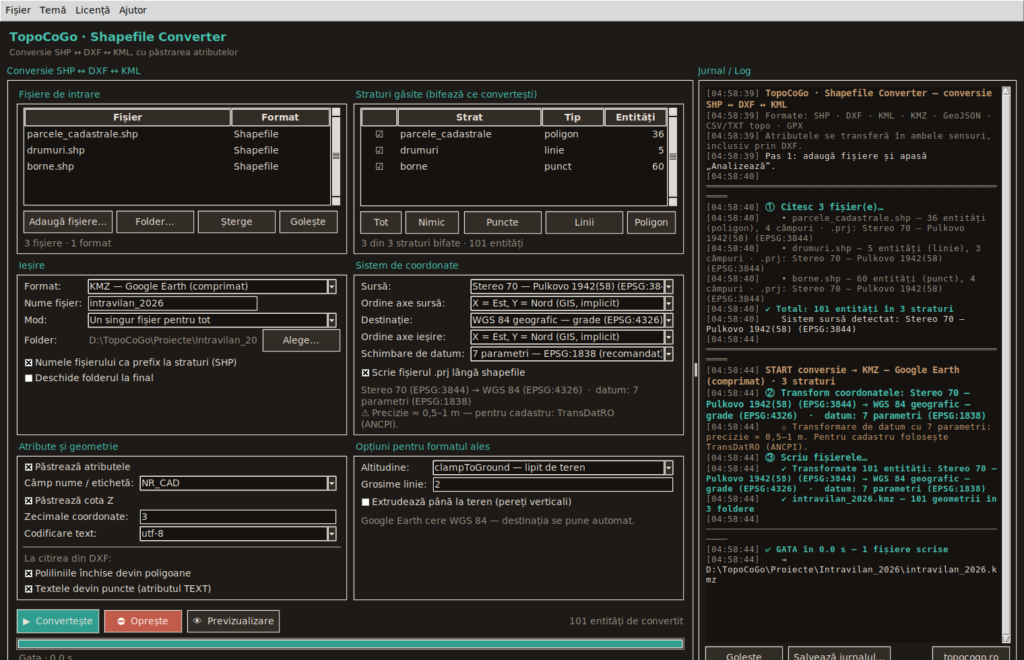 Captura ShapefileConverter