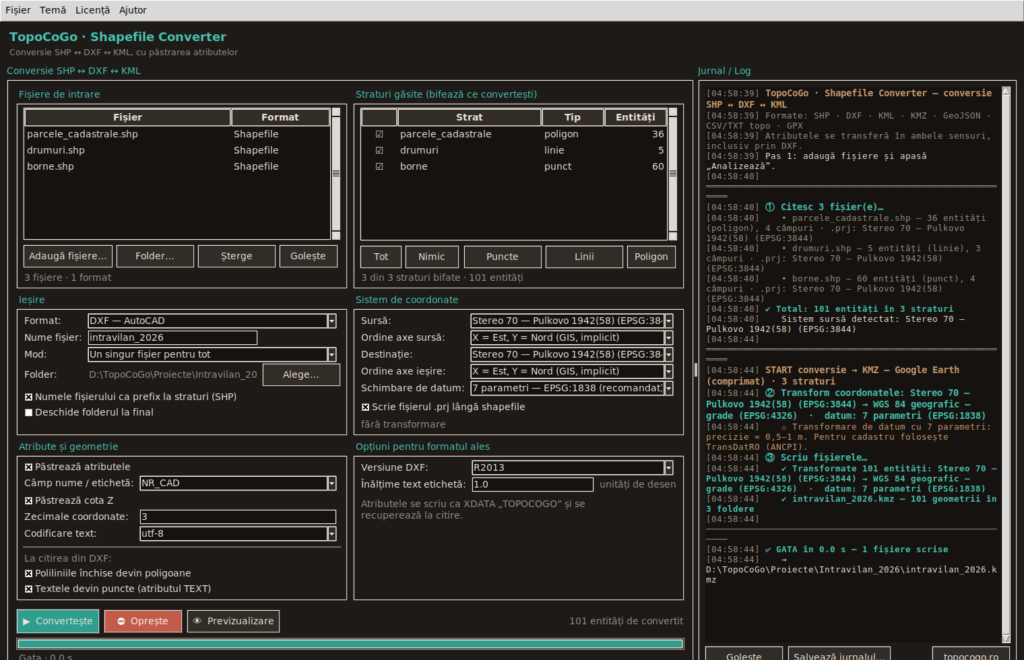 Captura ShapefileConverter