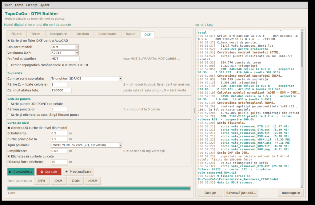 Captura DTMBuilder